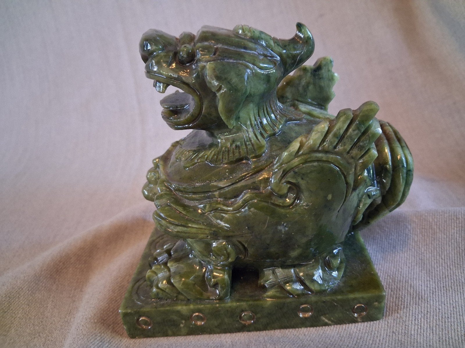 Beeld van steen, Foo Dog, Feng Shui, Ophalen of Verzenden