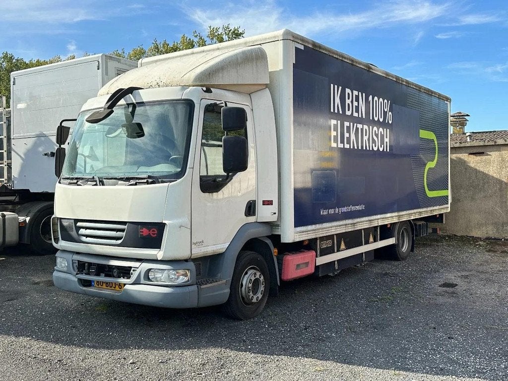 DAF LF GINAF HYTRUCK! 100% ELECTRIC! ZERO EMISSION!ELEKTRISC, Auto's, Vrachtwagens, Automaat, Achterwielaandrijving, Wit, DAF