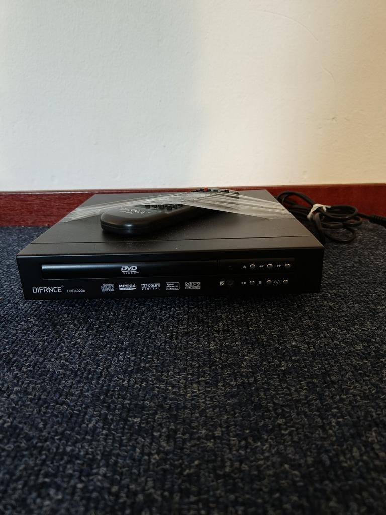 DIFRNCE DVD-speler met afstandsbediening, Ophalen of Verzenden, Gebruikt, Dvd-speler, Overige merken