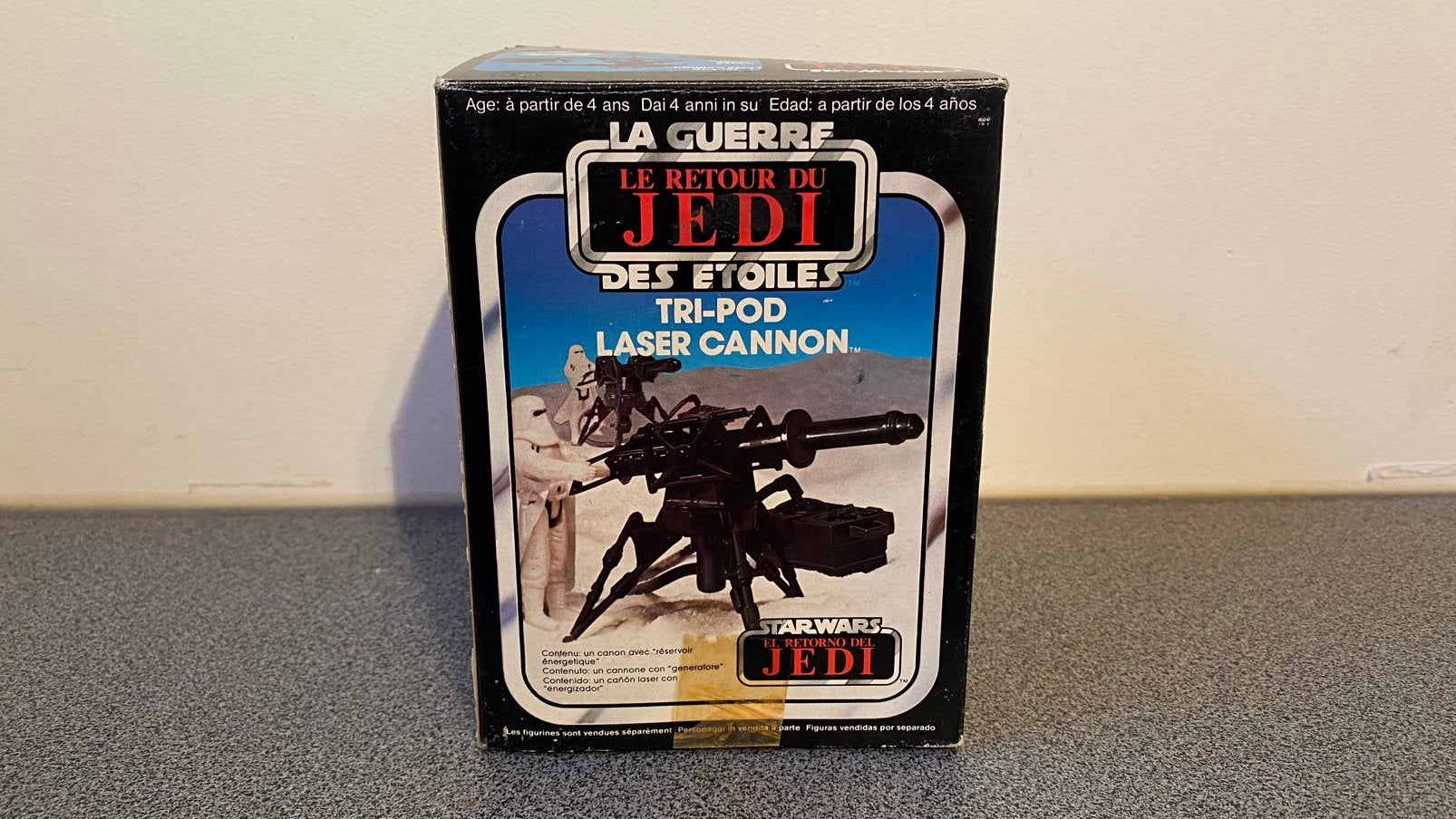 Vintage Star Wars Tri Pod Laser Cannon Canada, Ophalen, Zo goed als nieuw, Actiefiguurtje