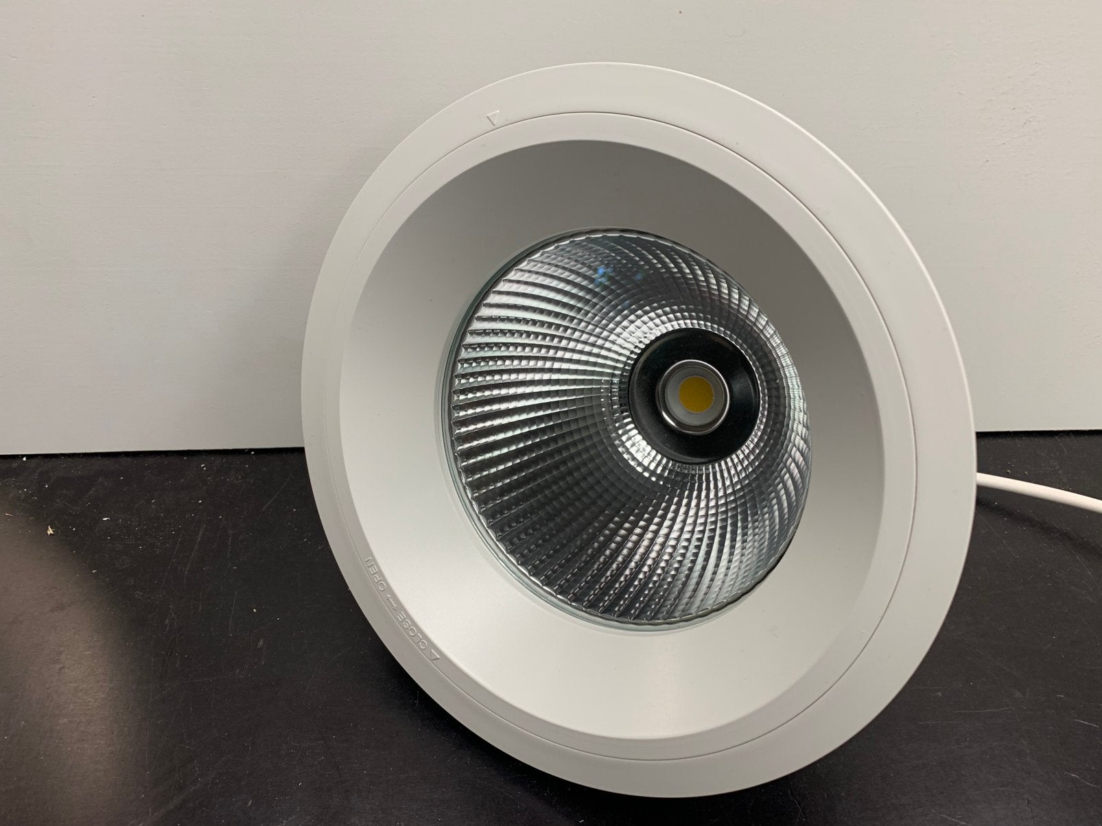 Led downlighter wit Mac Bright 226mm (5x), Huis en Inrichting, Lampen | Spots, Kunststof, Overige merken, Nieuw, Overige fittingen