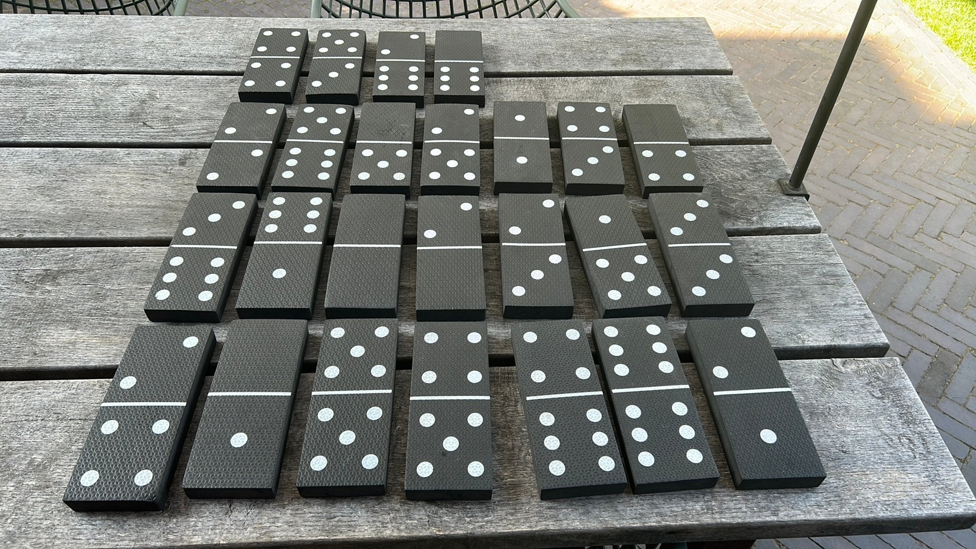 Domino van foam, Een of twee spelers, Ophalen of Verzenden, Zo goed als nieuw