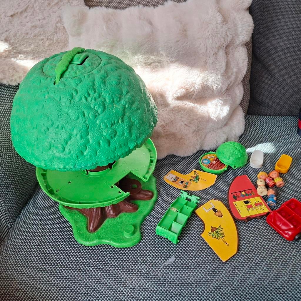 Vintage Fisher-Price Boomhut Jaren '70, Ophalen of Verzenden, Gebruikt, Jongen of Meisje