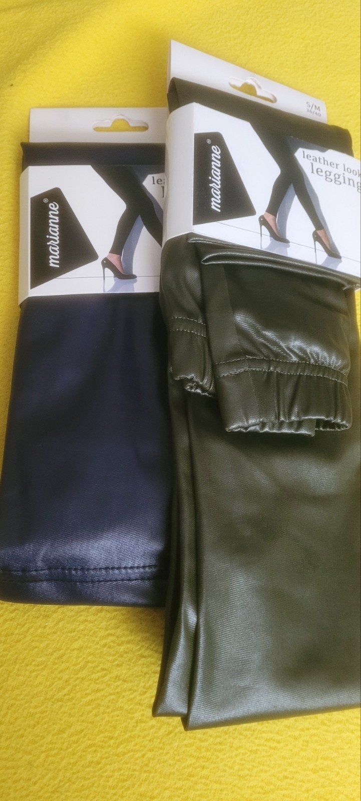 Marianne 2 Leather Look Legging - Nieuw, Kleding | Dames, Legging, Zwart, Nieuw, Ophalen of Verzenden