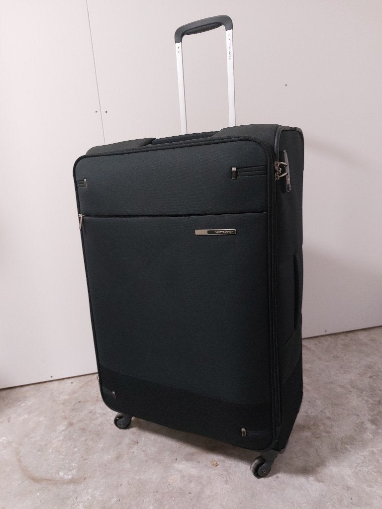 Grote koffer Samsonite, Overige materialen, 45 tot 55 cm, Zo goed als nieuw, Wieltjes