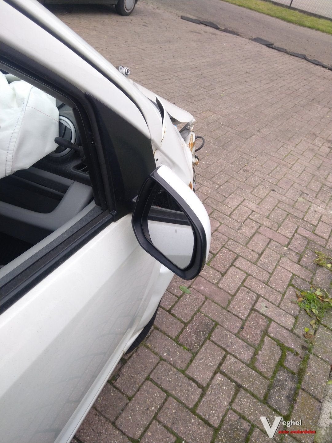 Suzuki Alto 2010 spiegel lv rv wit
