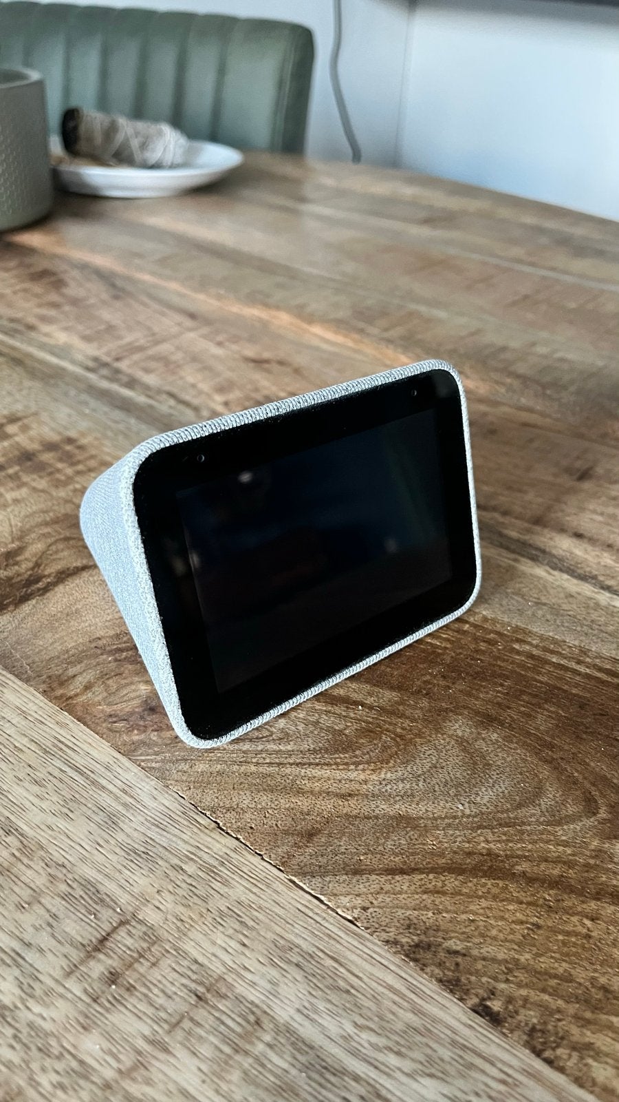 Lenovo Smart Clock Essential met Google Assistent, Ophalen of Verzenden, Zo goed als nieuw, Digitaal