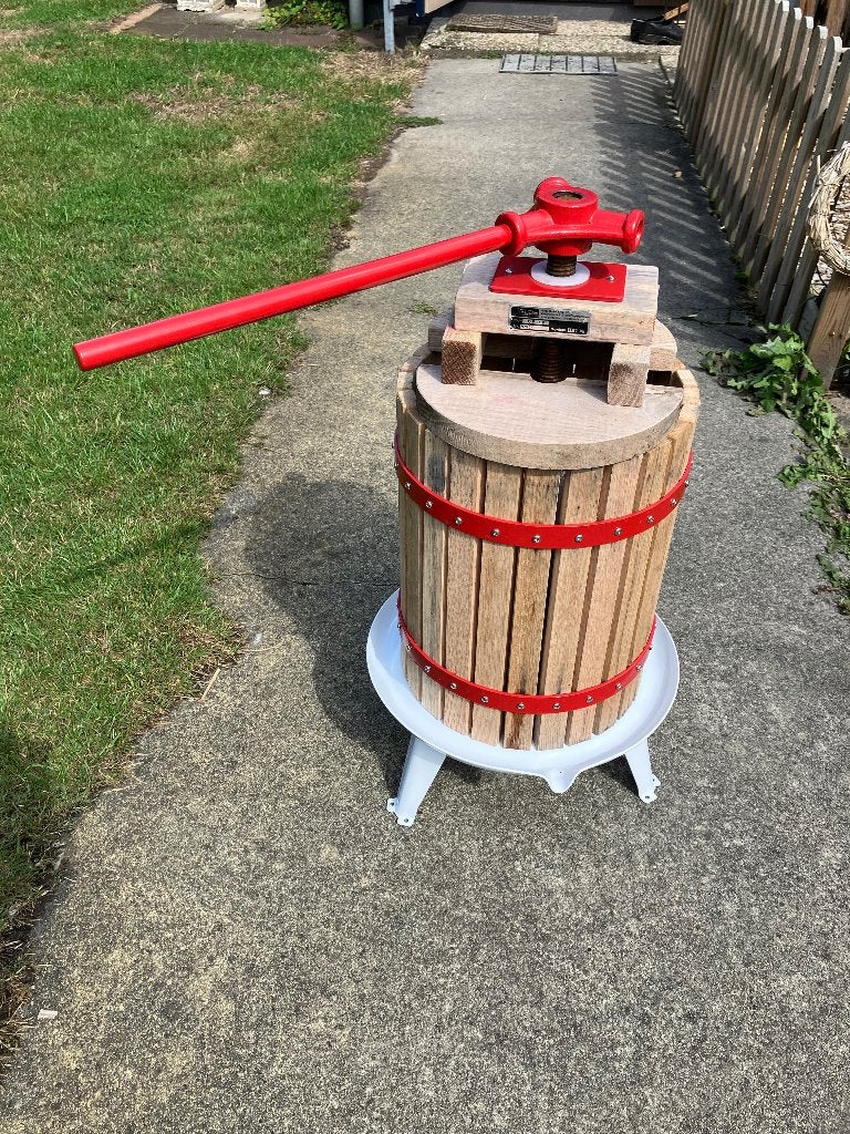 Fruitpers 18 liter, Ophalen, Overige typen, Hout, Zo goed als nieuw