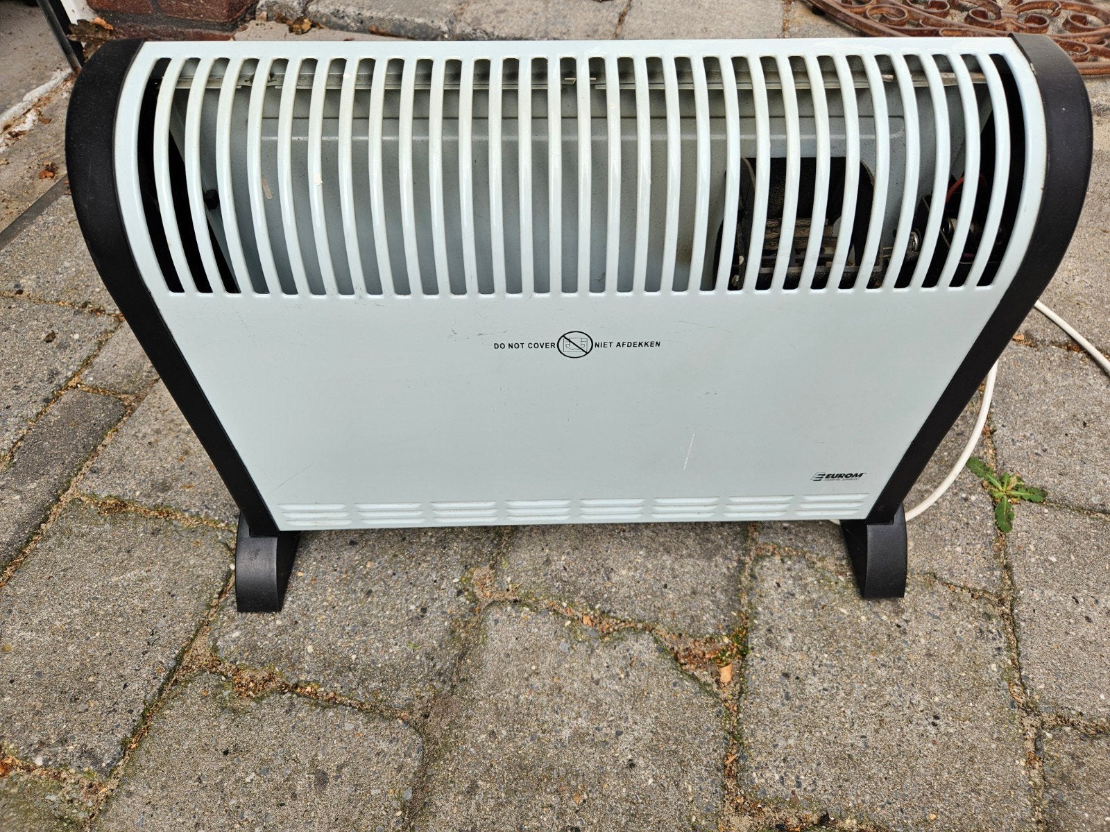 Eurom Convector Kachel caravan/tent - Elektrische Verwarming, Ophalen, 30 tot 80 cm, Gebruikt, Kachel