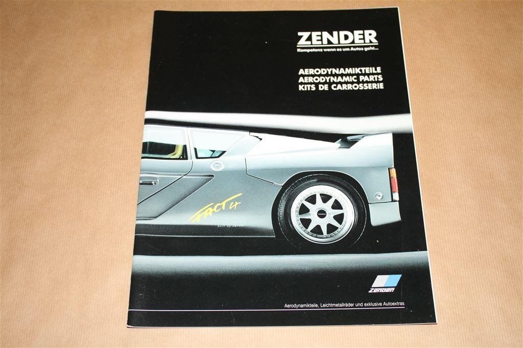 Reclame-uitgave Zender Carrosserie-delen - Ca 1990, Ophalen of Verzenden, Zo goed als nieuw, Overige merken