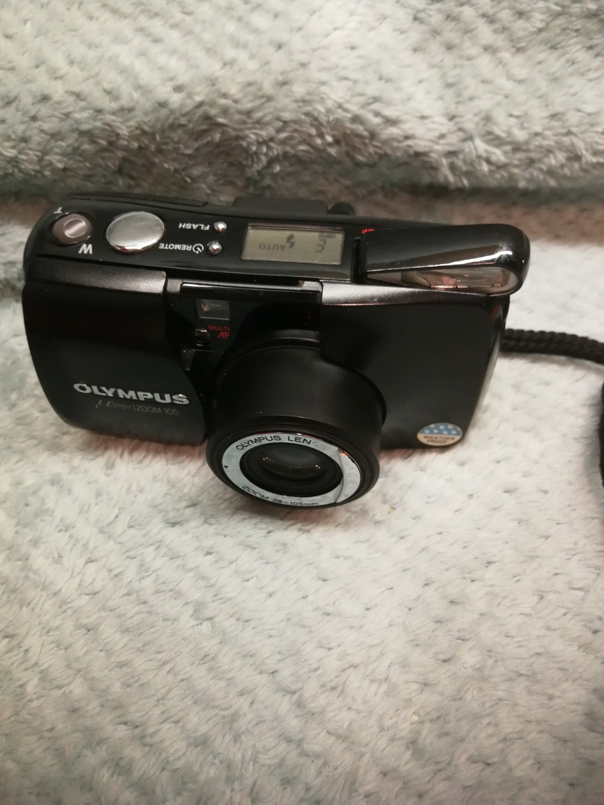 Olympus Mju Zoom 105 35mm camera i.g.s, Ophalen, Gebruikt, Compact, Olympus