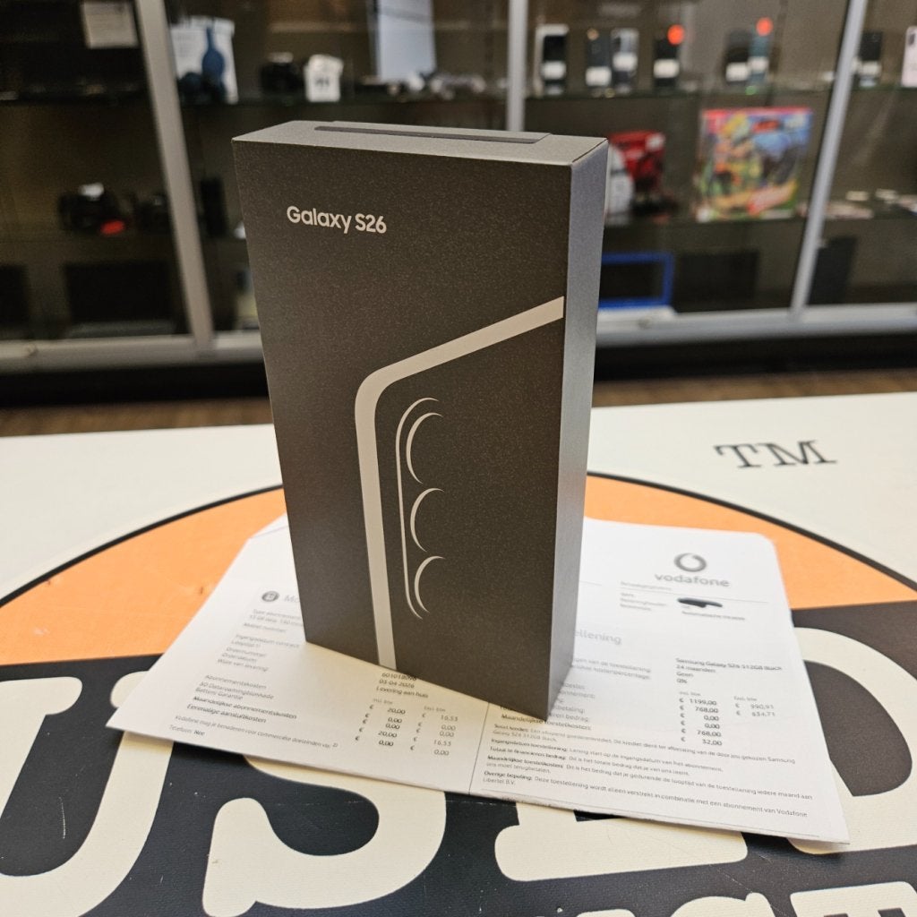 Samsung Galaxy S26 512GB Black - NEW Sealed + Bon 2jr Gar., Samsung, Nieuw, Support@Samsung.com, 129, Samsung-ro, Yeongtong-gu
Suwon-si, Gyeonggi-do 16677
South Korea