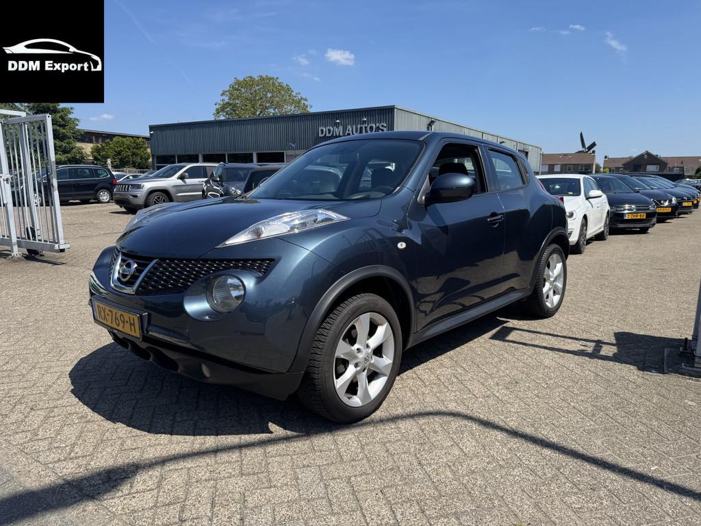 Nissan Juke 1.5 dCi Business Edition (bj 2013), Auto's, Nissan, Euro 5, Stof, 4 cilinders, Blauw