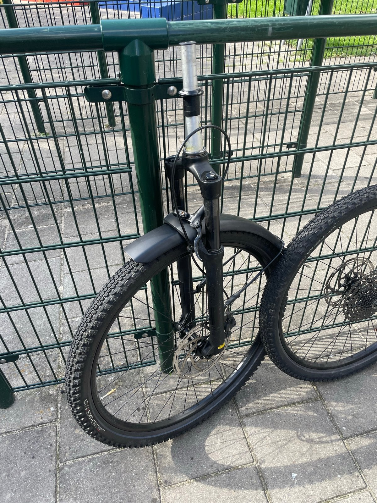 SR Suntour XCR Voorvork - Mountainbike, Ophalen of Verzenden, Gebruikt, Mountainbike, Voorvork