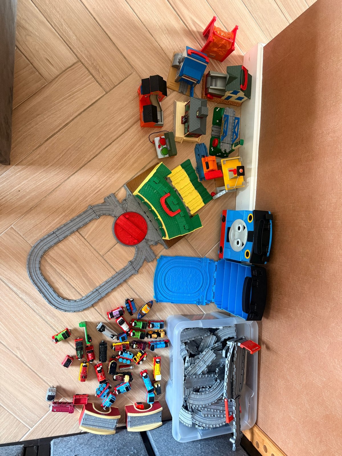Grote Thomas de Trein collectie: treinen, rails en gebouwen, Ophalen of Verzenden, Gebruikt