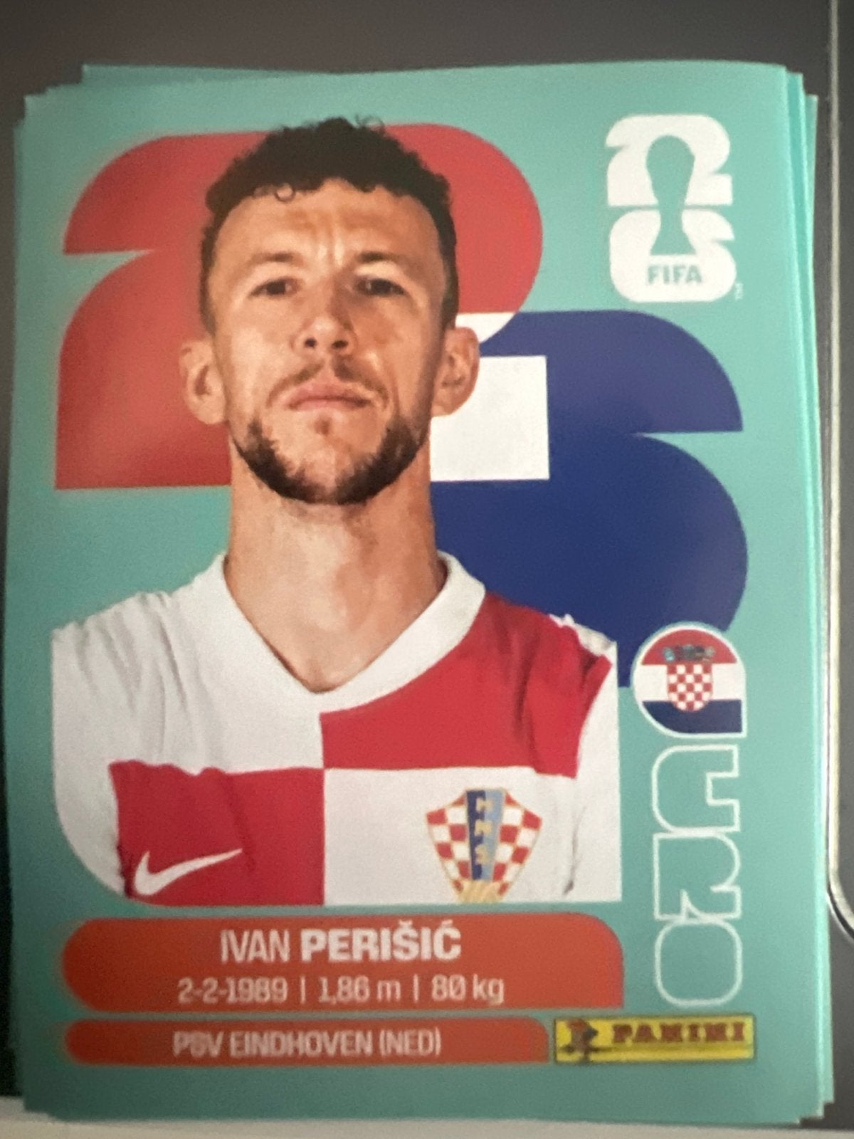 Ivan Perišić Panini FIFA 2026 Sticker/Plaatje, Verzenden, Zo goed als nieuw, Sticker