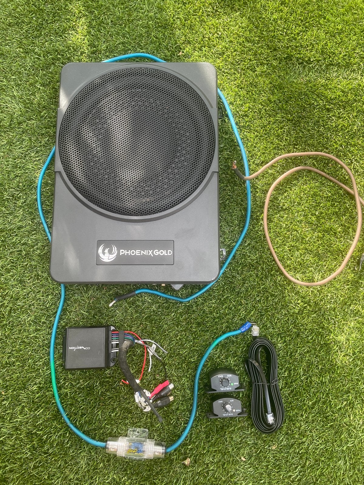 Phoenix Gold ZR10P 10 inch 200W RMS Subwoofer, Ophalen of Verzenden, Gebruikt