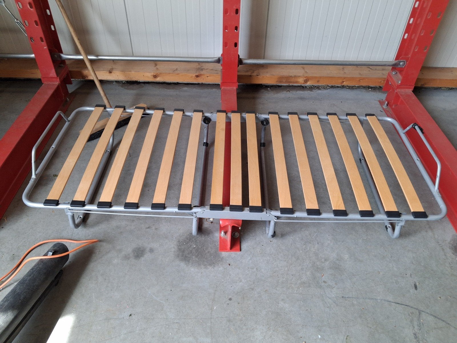 Logeerbed opklapbaar, Ophalen, Eenpersoons, 190 cm of minder, 80 cm