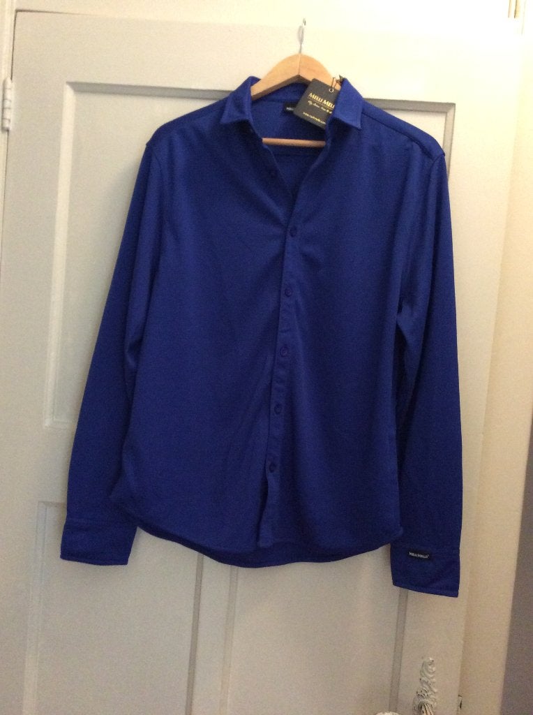 Melli Mello Luxe overhemd blauw. maat S. Nieuw, Kleding | Heren, Blauw, Halswijdte 38 (S) of kleiner, Nieuw, Melli Mello