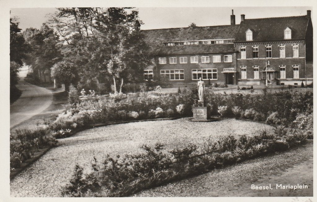 Beesel      Mariaplein, Ophalen of Verzenden, 1940 tot 1960, Gelopen, Limburg