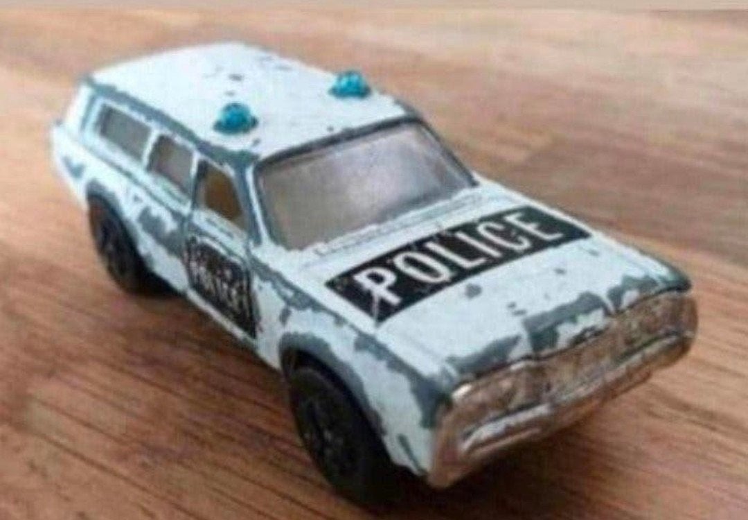 Mercury Commuter Police Wagon – Playart – Made in Hong Kong, Ophalen of Verzenden, Gebruikt, Auto