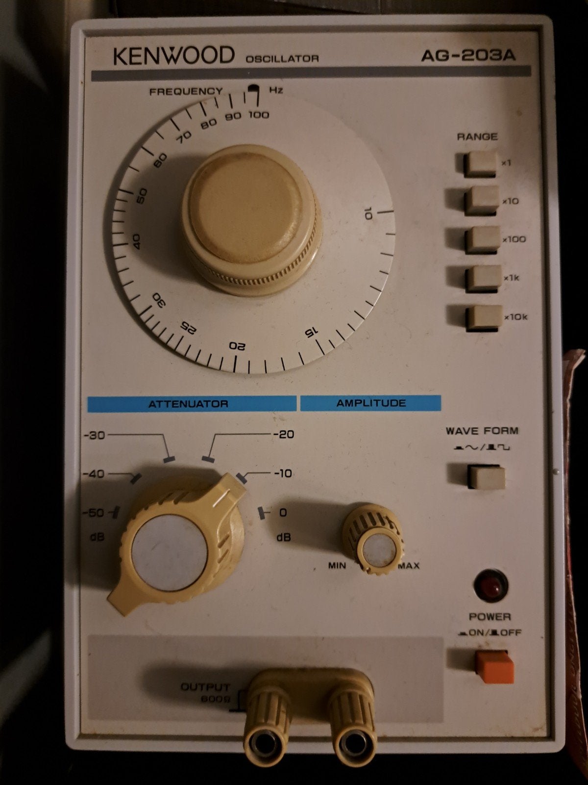 Kenwood AG-203A Oscillator - Vintage Signaalgenerator, Verzenden, Gebruikt