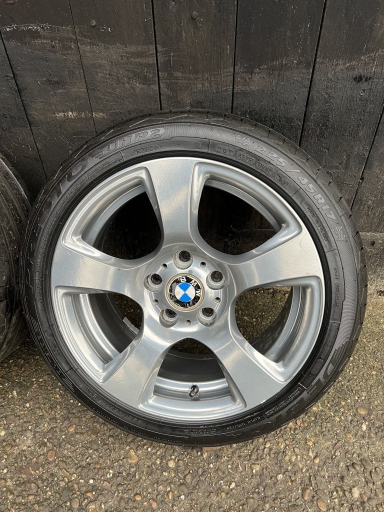 Originele bmw 3 5 serie e90 e91 e93 style 157 17” 5x120 7mm, Niet ingevuld, Gebruikt, Banden en Velgen, Niet ingevuld