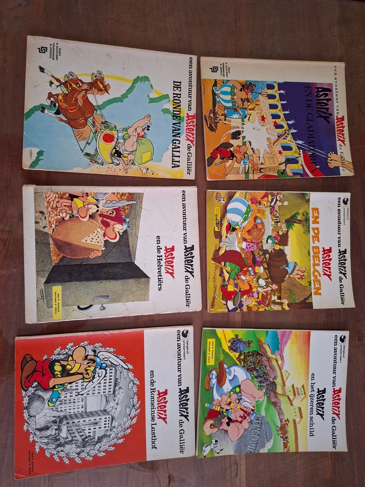 Asterix stripboeken - Diverse titels, Meerdere stripboeken, Ophalen of Verzenden, Gelezen, René Goscinny, Albert Uderzo