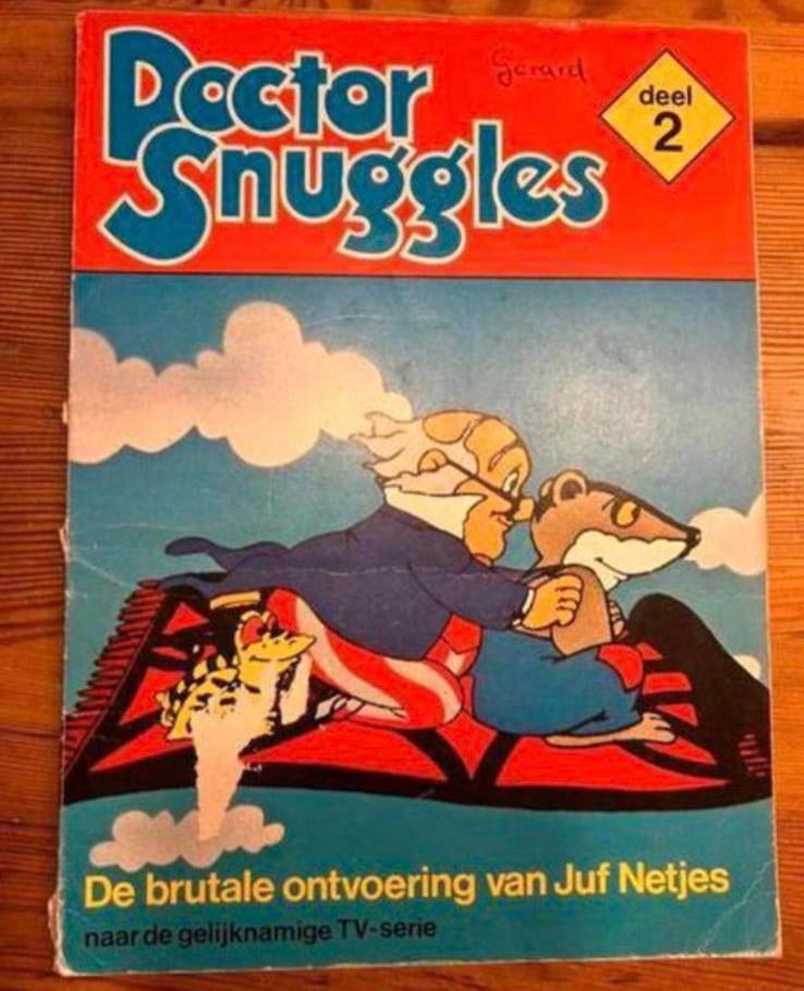 Doctor Snuggles strip deel 2 1979, Eén stripboek, Ophalen of Verzenden, Gelezen