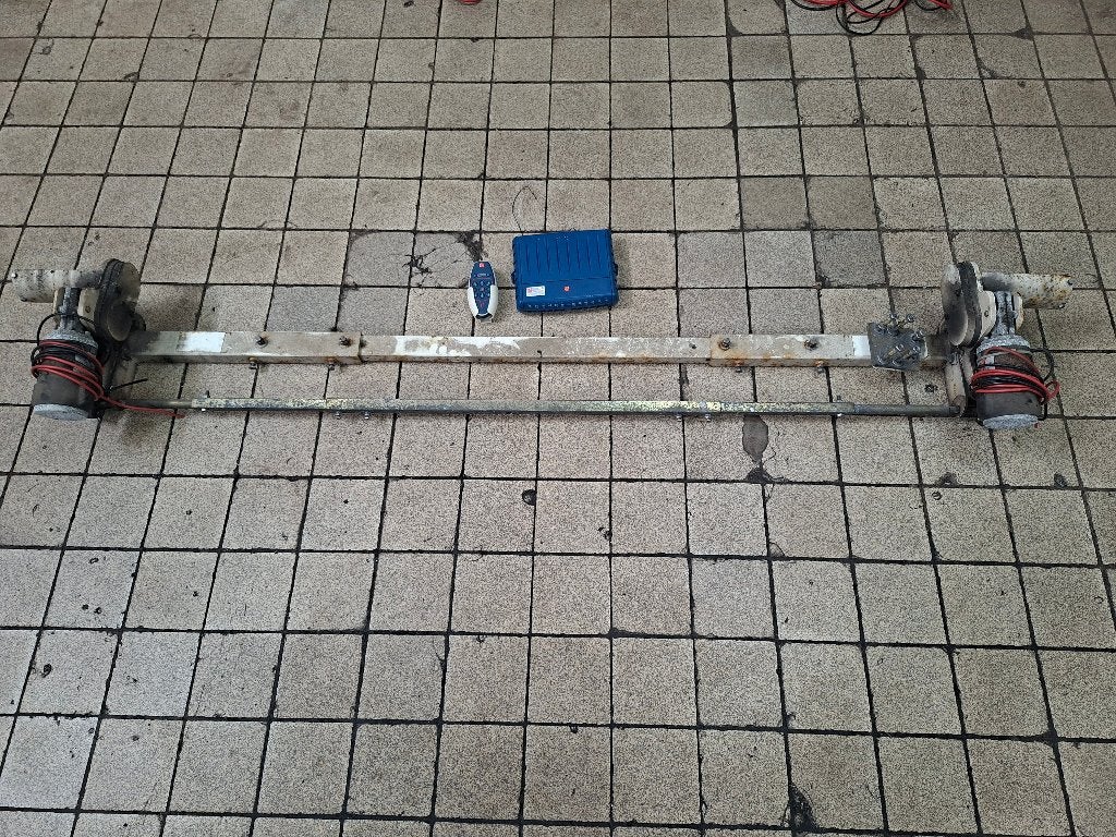 Powr wheel halfautomaat mover, Ophalen, Gebruikt
