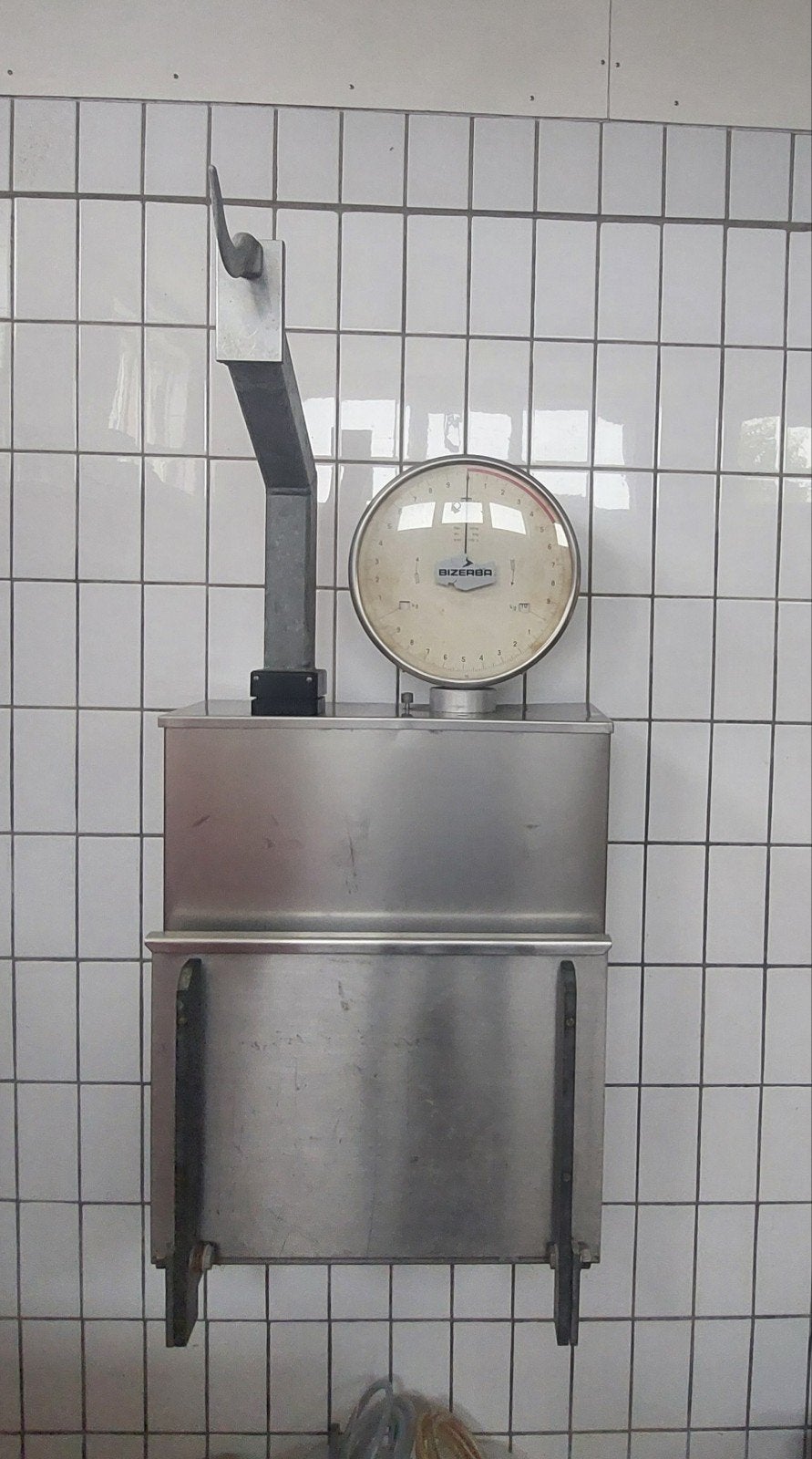 Wandweegschaal Bizerba, Ophalen, Bakkerij en Slagerij