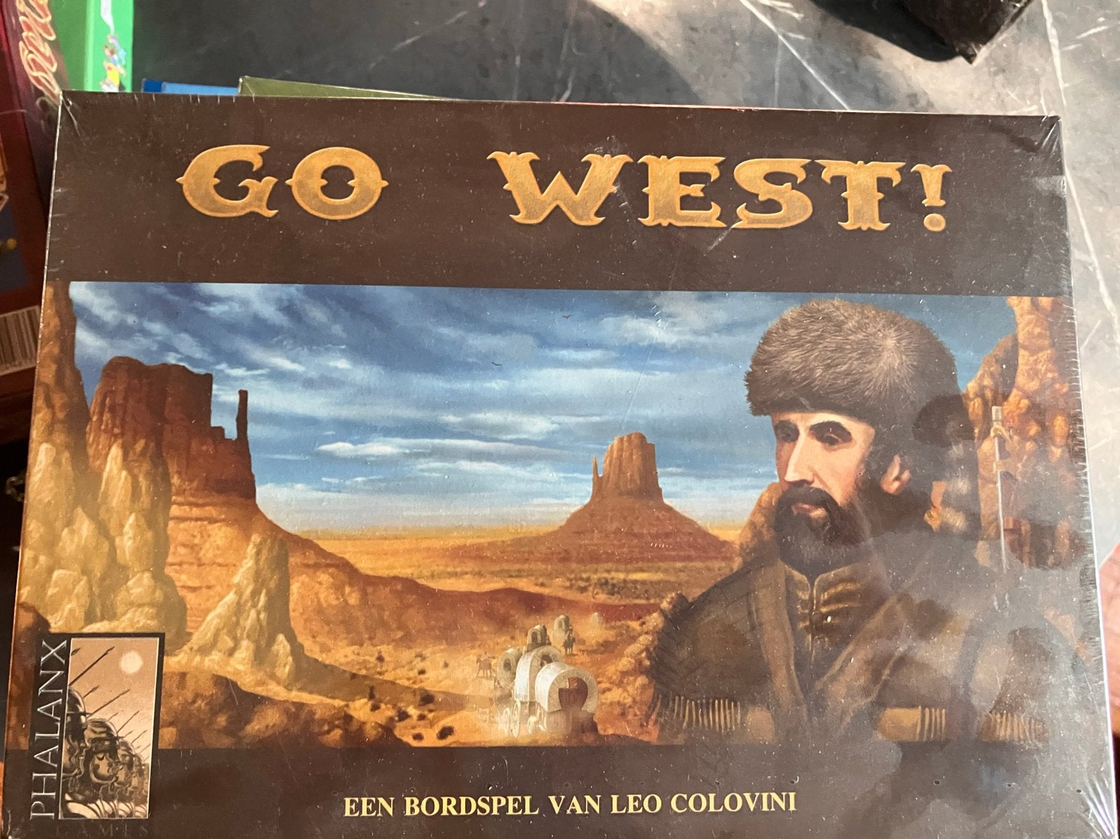 Go West! Bordspel - Nieuw in verpakking, Drie of vier spelers, Ophalen of Verzenden, Nieuw