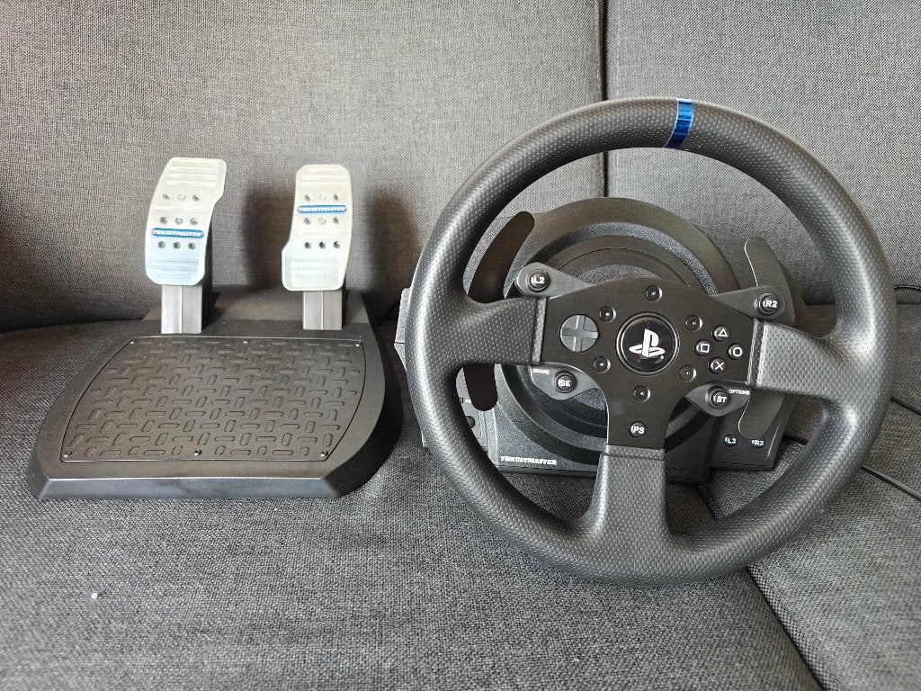 Thrustmaster T300RS - Racestuur + Pedalen - Compleet in doos, Ophalen of Verzenden, Zo goed als nieuw, Stuur of Pedalen, PlayStation 3