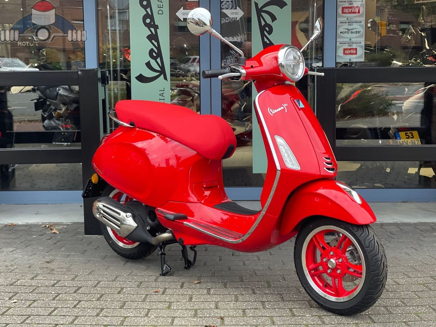 VESPA PRIMAVERA 50 4T RED 50 €500,- korting!!, Onbekend, Onbekend, VESPA