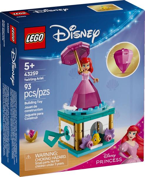 Lego Disney set 43259 Draaiende Ariël, Lego, Nieuw, Ophalen of Verzenden, Disney