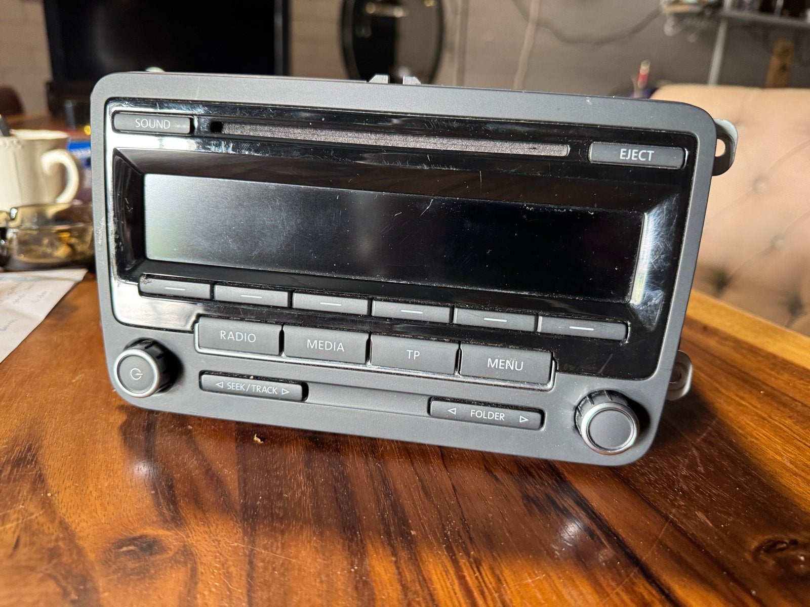 Volkswagen RCD 310 Autoradio / CD-speler, Gebruikt, N, B, Ophalen of Verzenden
