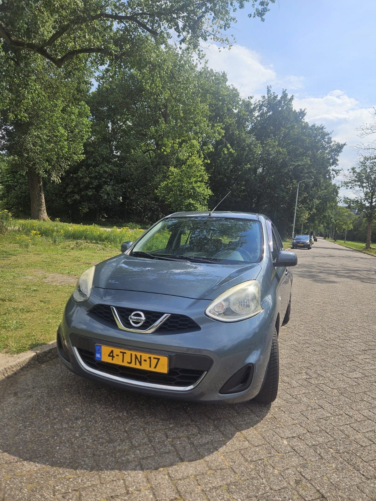 Nissan Micra 1.2 72KW 5DR 2014 Groen, Auto's, Nissan, Voorwielaandrijving, 40 €/maand, 1198 cc, 23 km/l