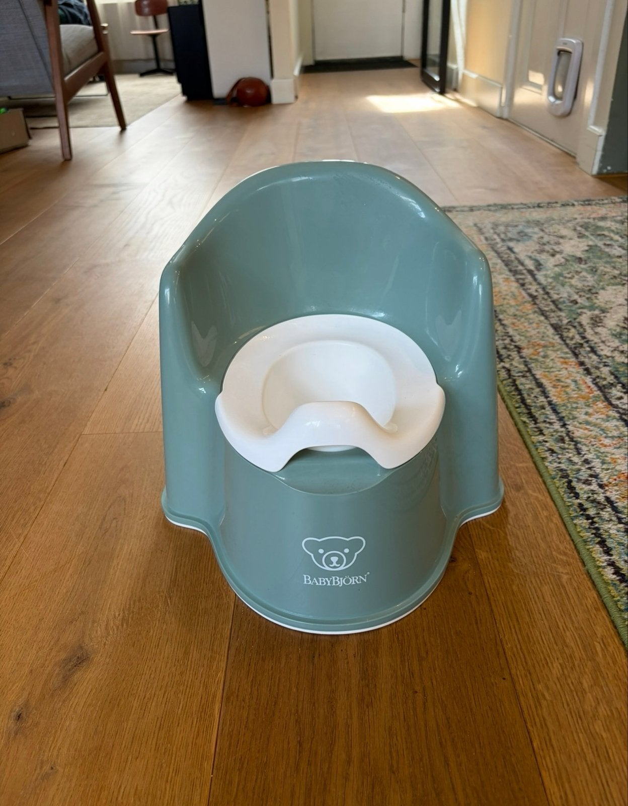 BabyBjörn Potje - Hoog model, Ophalen of Verzenden, Zo goed als nieuw