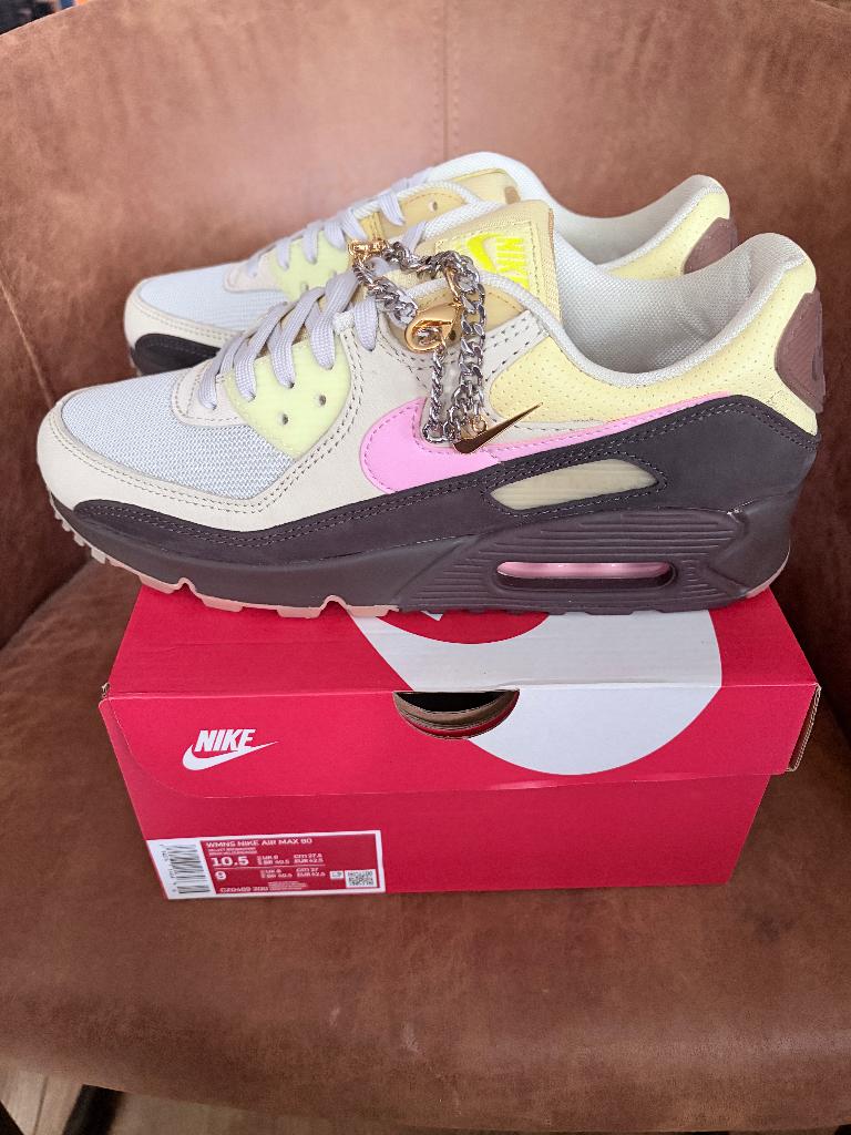 Nike Air Max 90 WMNS 'Cuban Link' mt 42,5., Kleding | Heren, Schoenen, Overige kleuren, Nike, Nieuw, Ophalen of Verzenden