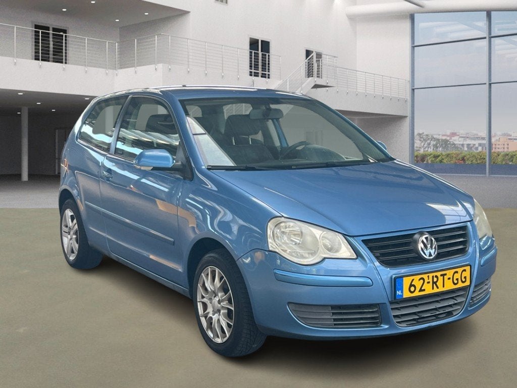 Volkswagen Polo 1.4-16V FSI Turijn AIRCO ELEKPAKKET, Voorwielaandrijving, 86 pk, 4 cilinders, Blauw