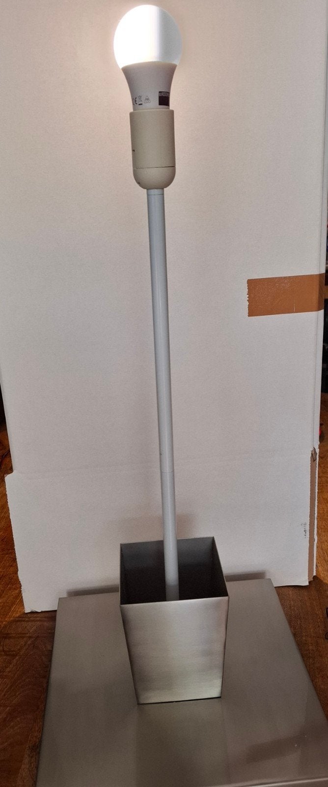 5x Lampvoet staande lamp 70 cm hoog met zware voet, Ophalen of Verzenden, Gebruikt, Metaal, Minder dan 100 cm