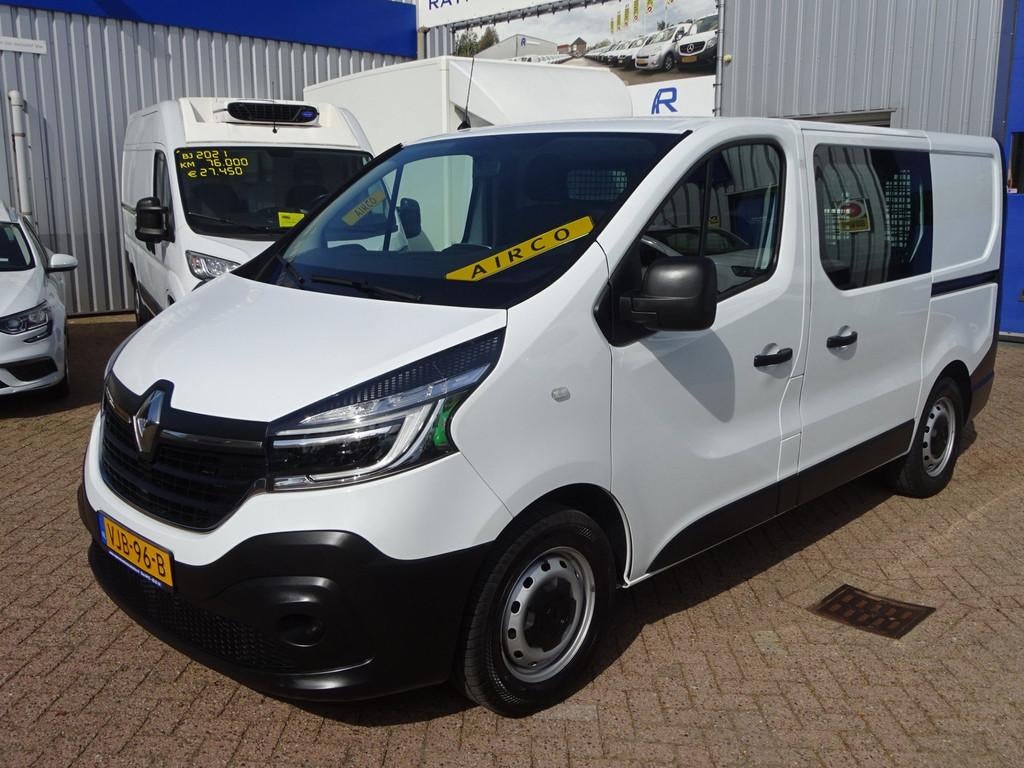 Renault Trafic 2.0 dCi 120 T29 L1H1 2 x SCHUIFDEUR AIRCO NAV, Auto's, Stof, Gebruikt, 4 cilinders, 2000 kg