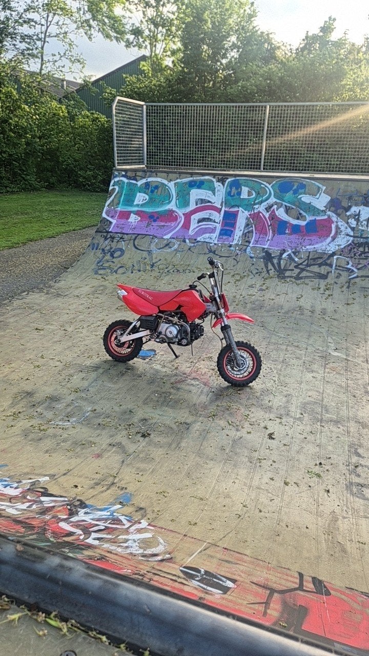 Pitbike 125 cc, Fietsen en Brommers, Minibikes, Midibikes en Pitbikes, Ophalen, Gebruikt, Pitbike