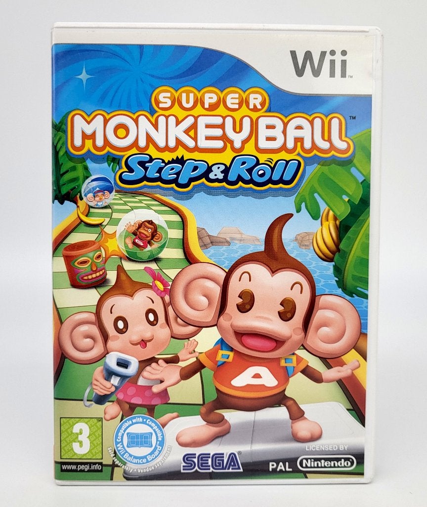 Super Monkey Ball: Step & Roll - Nintendo Wii - PAL, Spelcomputers en Games, Gebruikt, Verzenden, Overige genres, Nvt
