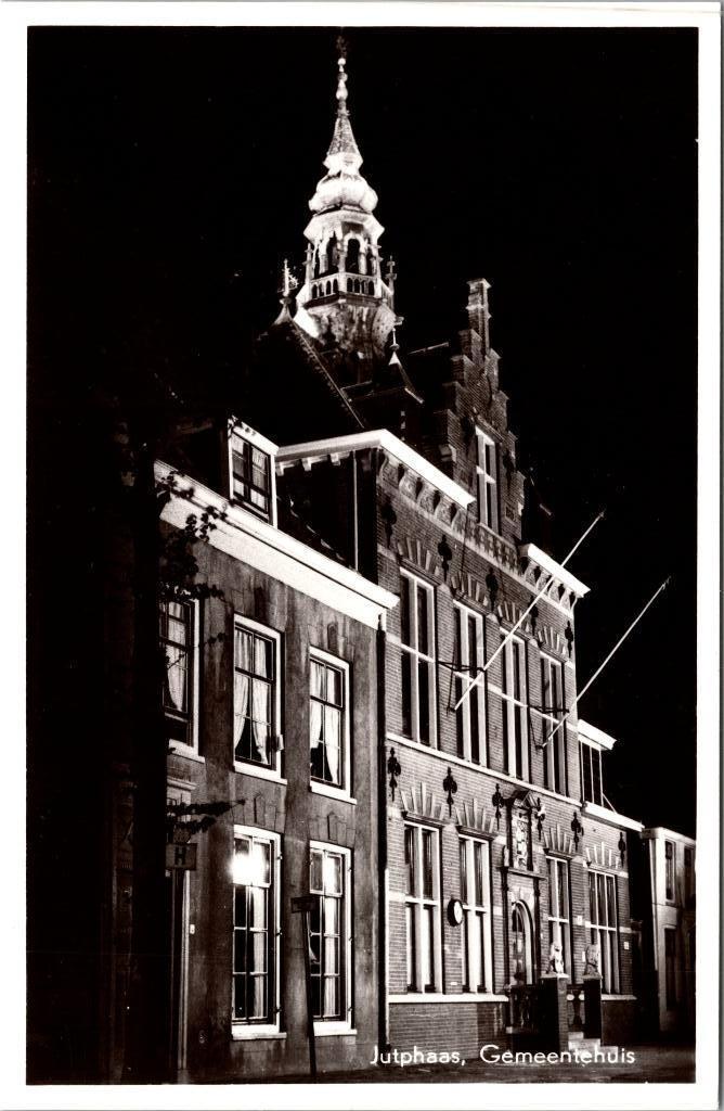 Jutphaas - Gemeentehuis, Verzamelen, Verzenden, 1960 tot 1980, Ongelopen, Utrecht