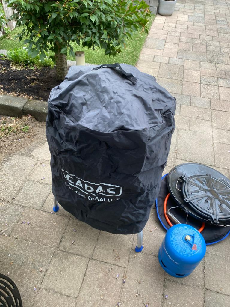 Cadac Skottelbraai met Campingaz gasfles, Ophalen, Gebruikt
