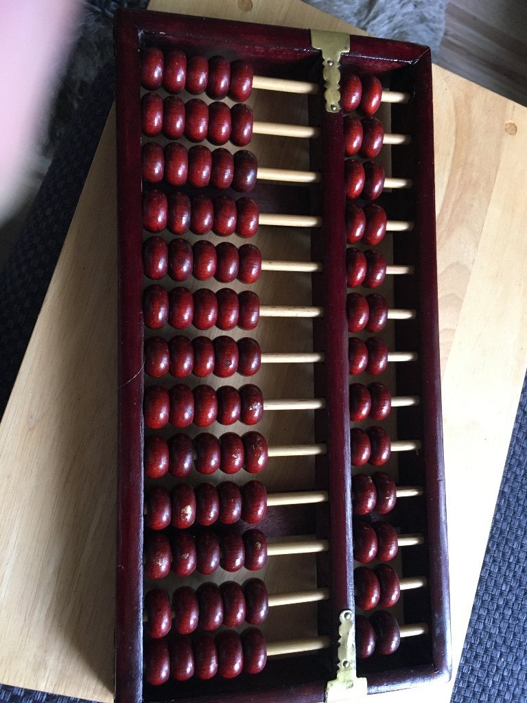 vintage/chinees telraam diamond merk jaren ,70, Antiek en Kunst, Antiek | Speelgoed, Ophalen of Verzenden