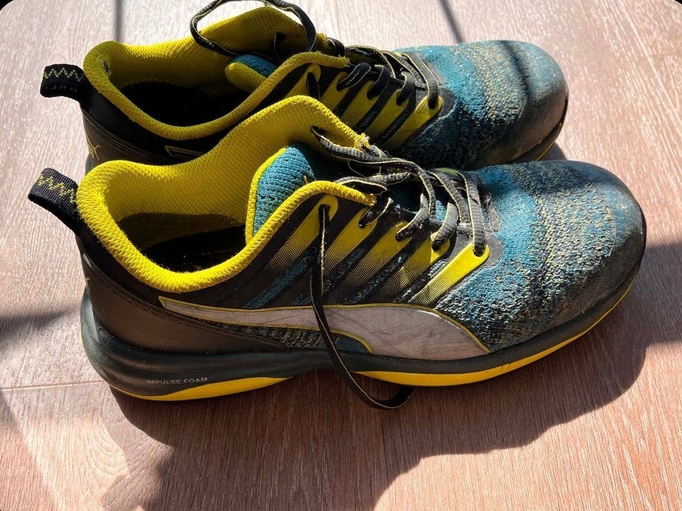 Puma Safety Charge werkschoenen in maat 42 ., Zwart, Ophalen of Verzenden, Werkschoenen, Gedragen