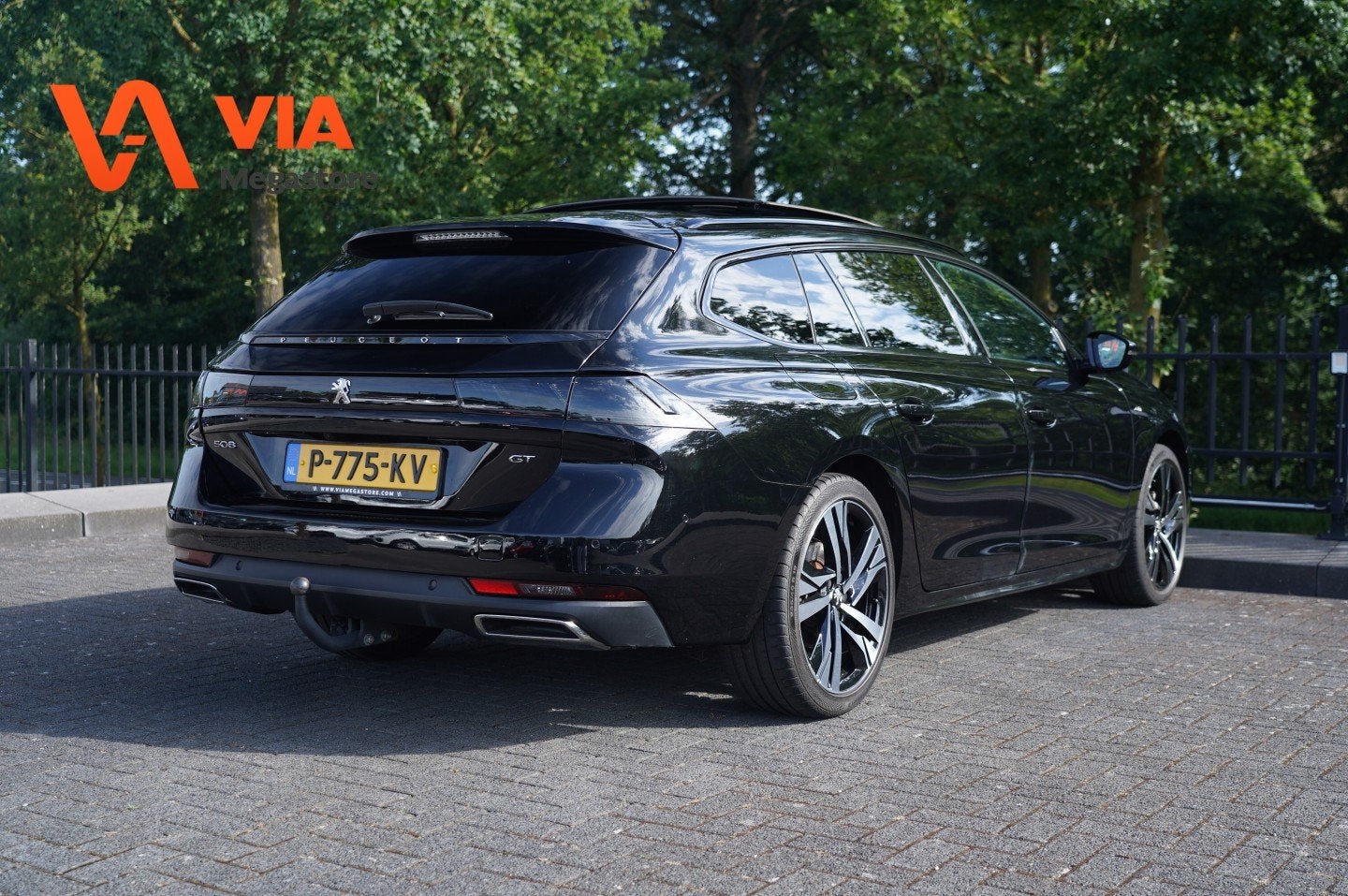 Peugeot 508 SW 1.2 | GT-Line | Pano | Trekhaak | ECC | ACC |, Gebruikt, Huisgarantie, 1199 cc, Met garantie (alle)
