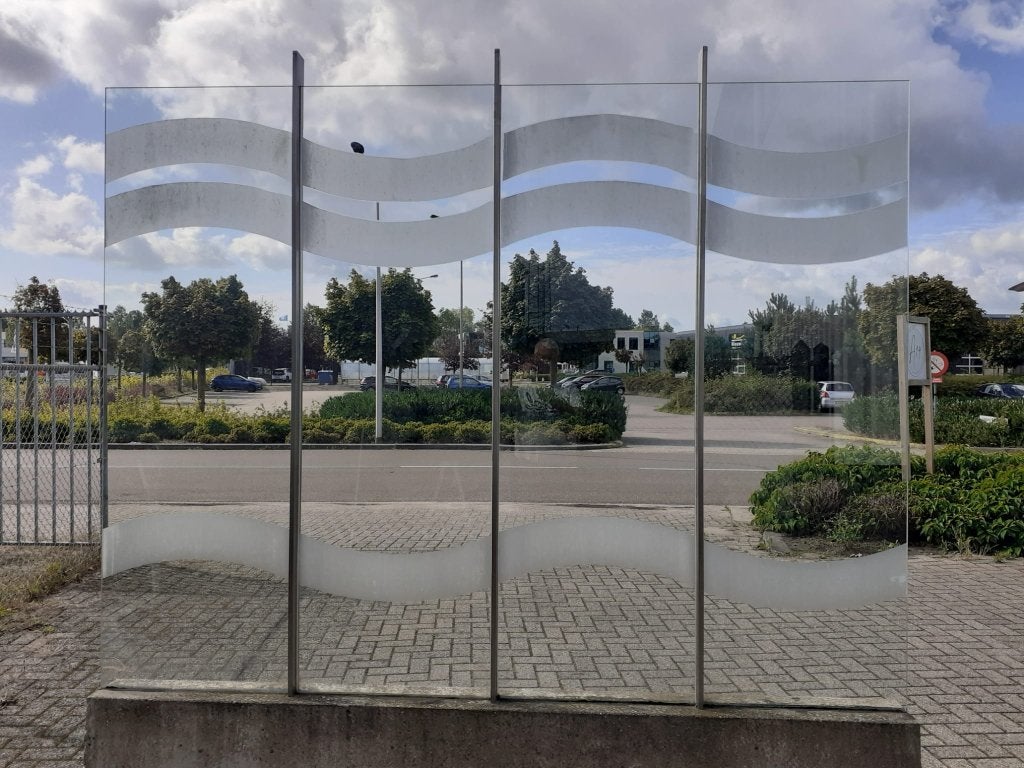 Hard glazen Wind, Tuin en Terras, 1 tot 2 meter, Minder dan 3 meter, Niet ingevuld, Nieuw